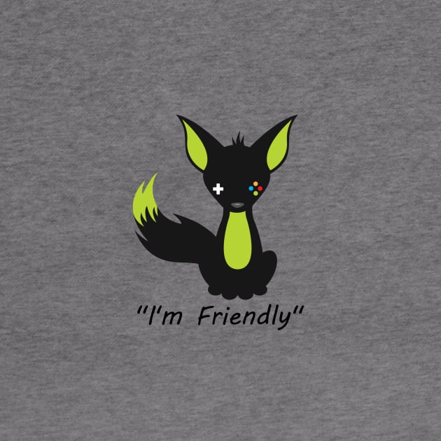 I'm Friendly (Classic Black Fox) by GGSammy